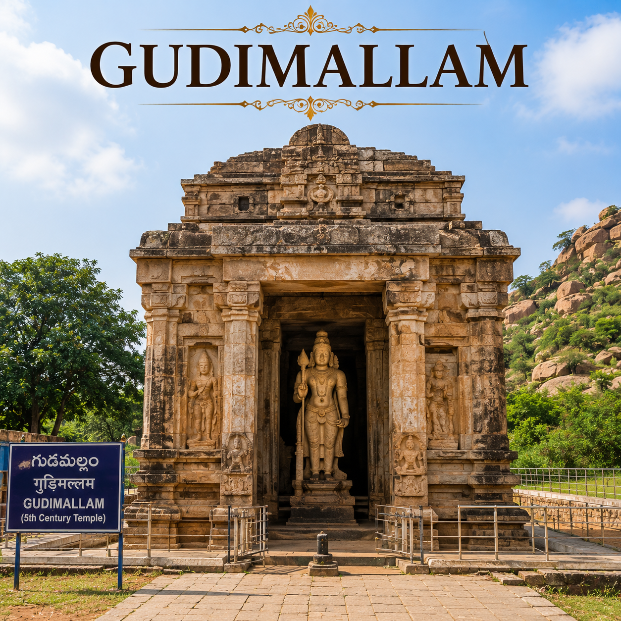 Gudimallam Temple